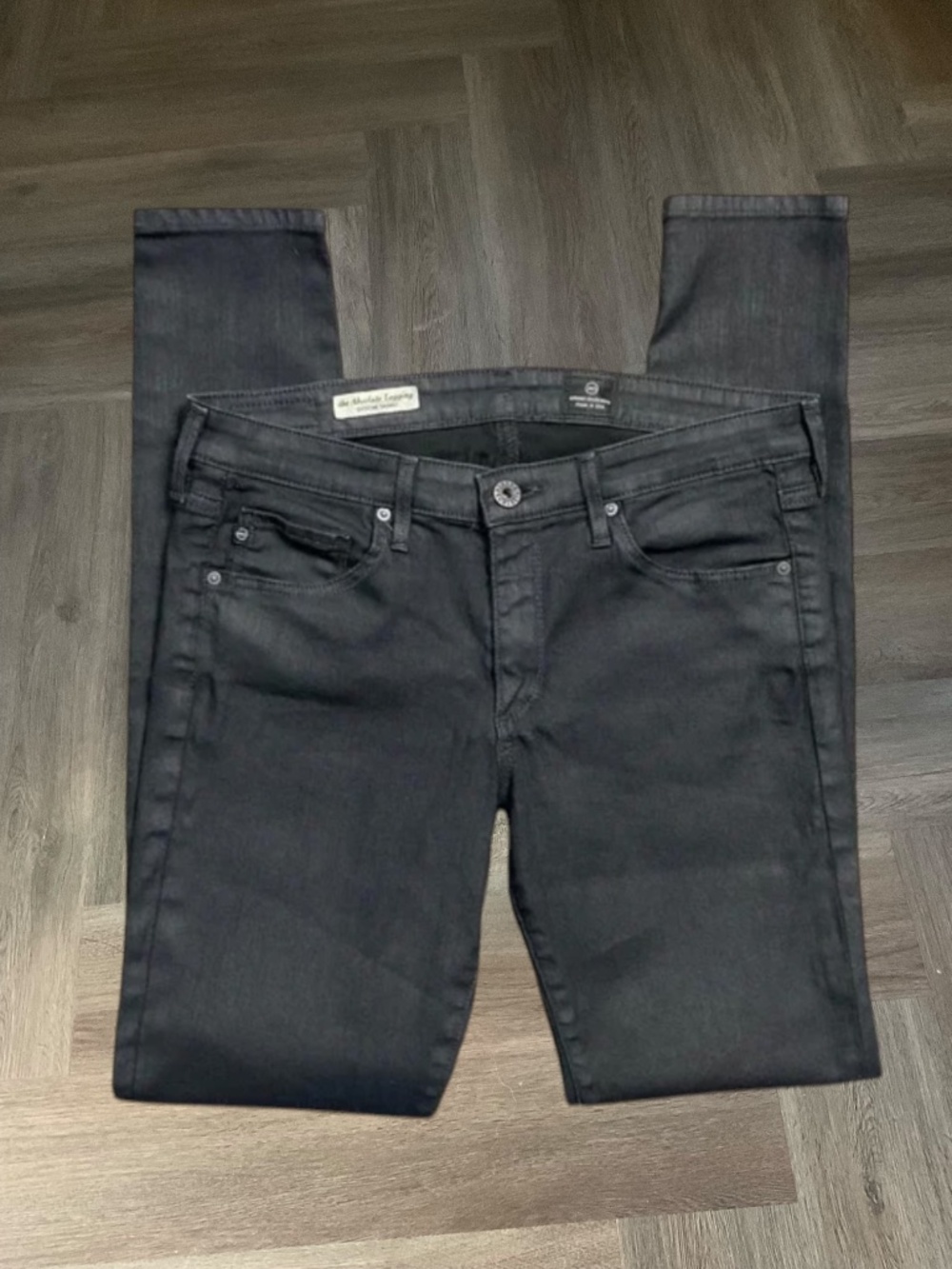 AG Adriano Goldschmied The Absolute Legging Extreme Skinny Jeans Women 29R Black